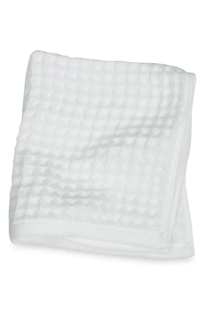 Uchino Air Waffle Washcloth In White