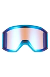 Smith Squad Mag™ 190mm Chromapop™ Snow Goggles In Electric Blue Green Mirror