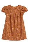 BONPOINT KIDS' TIALOU FLORAL PRINT SILK DRESS,W01GDRWO1801