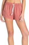 Billabong 'road Trippin' Shorts In Red Clay