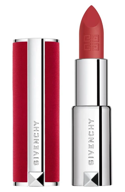 Givenchy Le Rouge Sheer Velvet Matte Lipstick In 27 Rouge Infusé