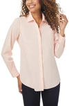 Foxcroft Kylie Non-iron Cotton Button-up Shirt In Pink Sugar