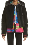 Sacai X Kaws Deconstructed Layered Blouson In Multi
