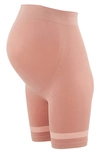 Cache Coeur Maternity Woma Sport Shorts In Pink