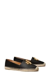 Tory Burch Eleanor Espadrille Flat In Perfect Black