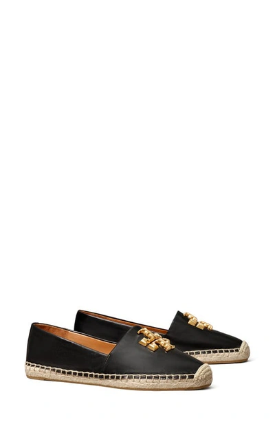 Tory Burch Eleanor Espadrille Flat In Perfect Black