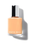 Static Nails Liquid Glass Nail Polish In Peachy Keen