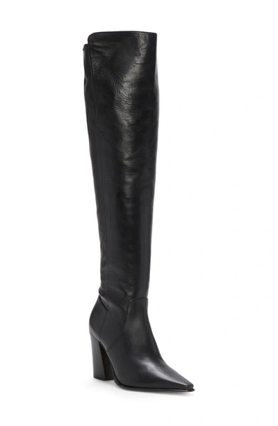 Vince Camuto Demerri Over The Knee Boot In Black 01