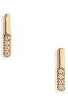 DANA REBECCA DESIGNS DANA REBECCA DESIGNS SYLVIE PAVÉ DIAMOND BAR STUD EARRINGS,E4755