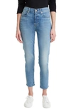 7 For All Mankind Josefina Cropped Boyfriend Jeans In Formosa In Formosa