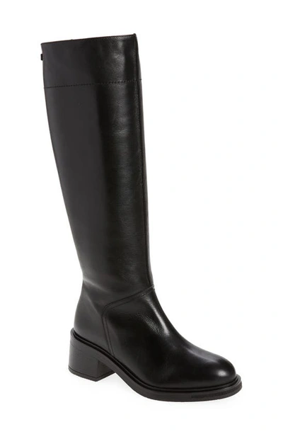 Wonders Waterproof Tall Boot In Black