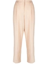 Dorothee Schumacher The New Ambition Tailored Trousers In Nude