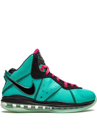 Nike Lebron 8 "south Beach 2021" Sneakers In Green