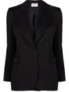 P.a.r.o.s.h Parosh Black Single Breasted Jacket In Schwarz