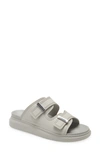 ALEXANDER MCQUEEN OVERSIZED SLIDE SANDAL,663563W4Q51