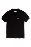 Lacoste Little Boys Classic Polo Shirt In Black