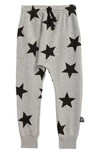 Nununu Star Baggy Pants In Heather Grey