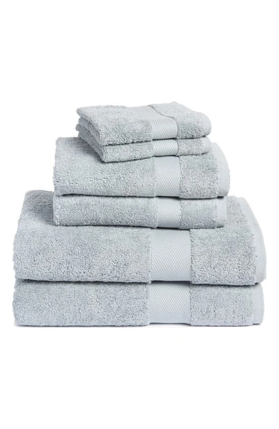 Boll & Branch 6-piece Organic Cotton Towel Set In Shore