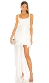 Cinq À Sept Marian Sleeveless Gown In White