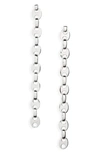 Rabanne Orecchini Eight Nano Argento In Silver
