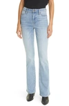 Frame Le High Waist Flare Jeans In Alemany Road