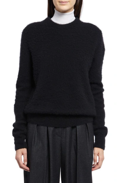 The Row Lambeth Cashmere Turtleneck Sweater In Black