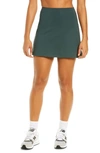 Girlfriend Collective High Waist Skirt In Moss