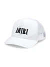 AMIRI LOGO TRUCKER HAT,400013307173
