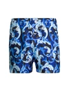 VERSACE BAROCCOFLAGE SILK BOXERS,400014039816