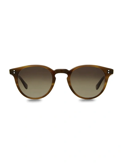 Garrett Leight Clement Sun Saddle Tortoise/pure Brown Sunglasses