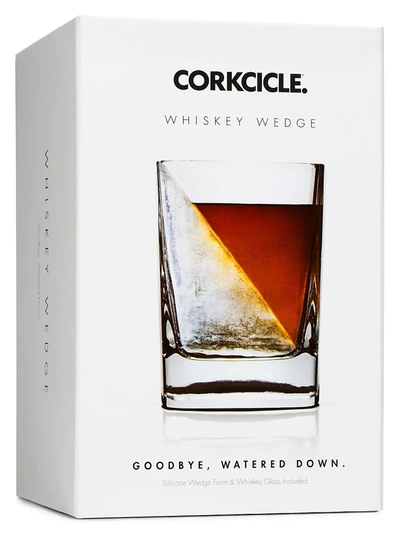 Corkcicle Whiskey Wedge Glass In Single