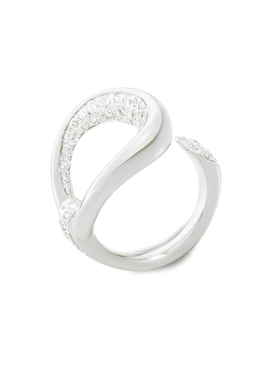 Pomellato Women's Fantina 18k White Gold & Diamond Ring
