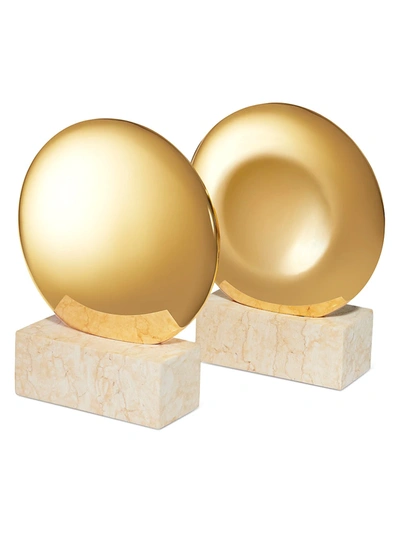 Aerin Introduction Constantin Bookends In Blimestone