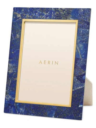 Aerin Cassiel Mosaic Picture Frame - 5" X 7" In Malachite