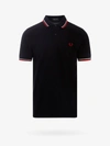 Fred Perry Polo Shirt In Blue