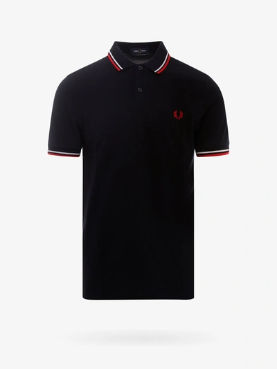 Fred Perry Polo Shirt In Blue
