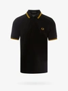 Fred Perry Short-sleeve Polo Shirt In Black