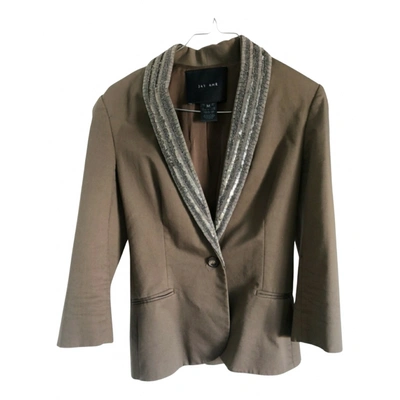 Pre-owned Jay Ahr Jacket In Brown