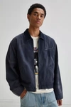 Bdg Washed Cotton Lined Work Jacket In Washed Black
