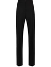 GIVENCHY HIGH-WAISTED WOOL TAILORED TROUSERS
