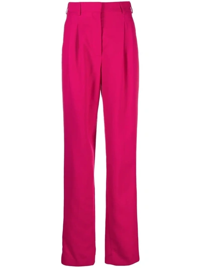 Stella Mccartney Lara Tailored Trousers In Pink