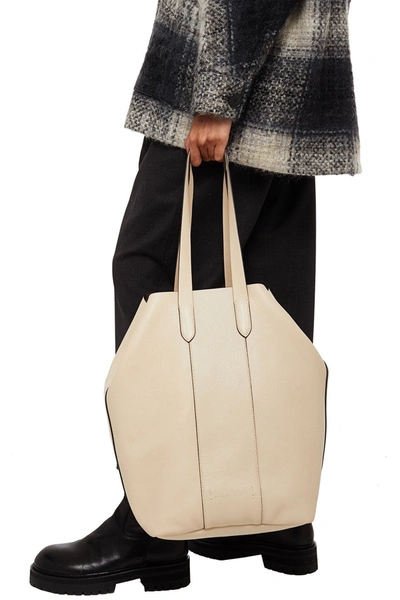 Brunello Cucinelli Bead-embellished Croc-effect Shearling Tote