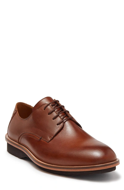 Donald Pliner Donald J. Pliner Leather Derby In Whiskey