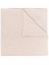 Lisa Yang Cashmere Knit Scarf In Nude
