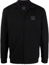 Paul & Shark Girocollo In Lana Bretagne Con Badge Iconico In Schwarz