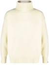 EXTREME CASHMERE ROLL-NECK KNITTED JUMPER