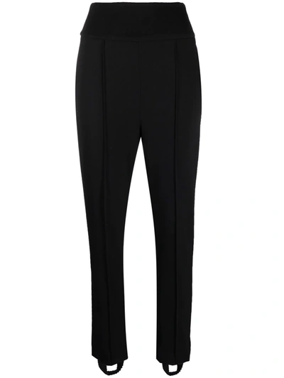 Loulou Studio Pantaloni Con Staffe Pinzon In Black
