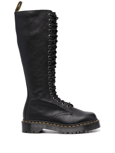 Dr. Martens' Black 1b60 Bex Knee-high Boots
