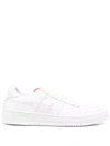 424 Low-top Leather Sneakers In Weiss