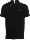MCQ BY ALEXANDER MCQUEEN EMBROIDERED POLO SHIRT